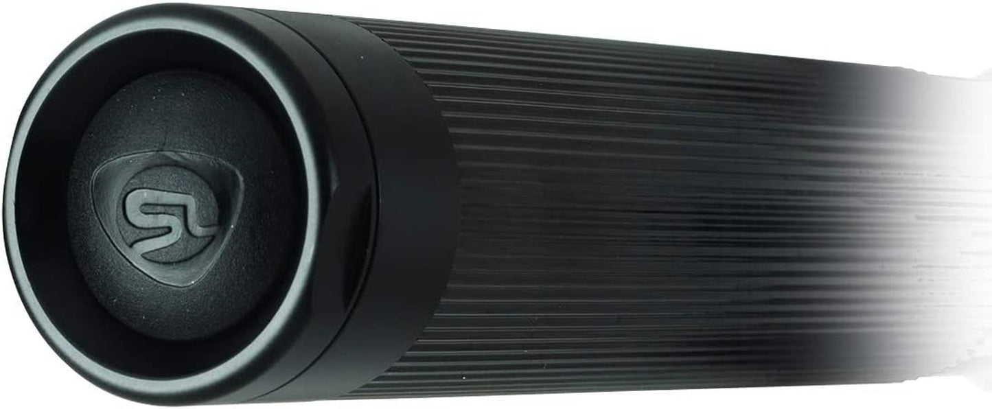  Stinger DS LED HL 800-Lumen Rechargeable Dual Switch Flashlight with 120-Volt Ac/12-Volt DC Smart Charge Piggyback Charger (Nimh), Black